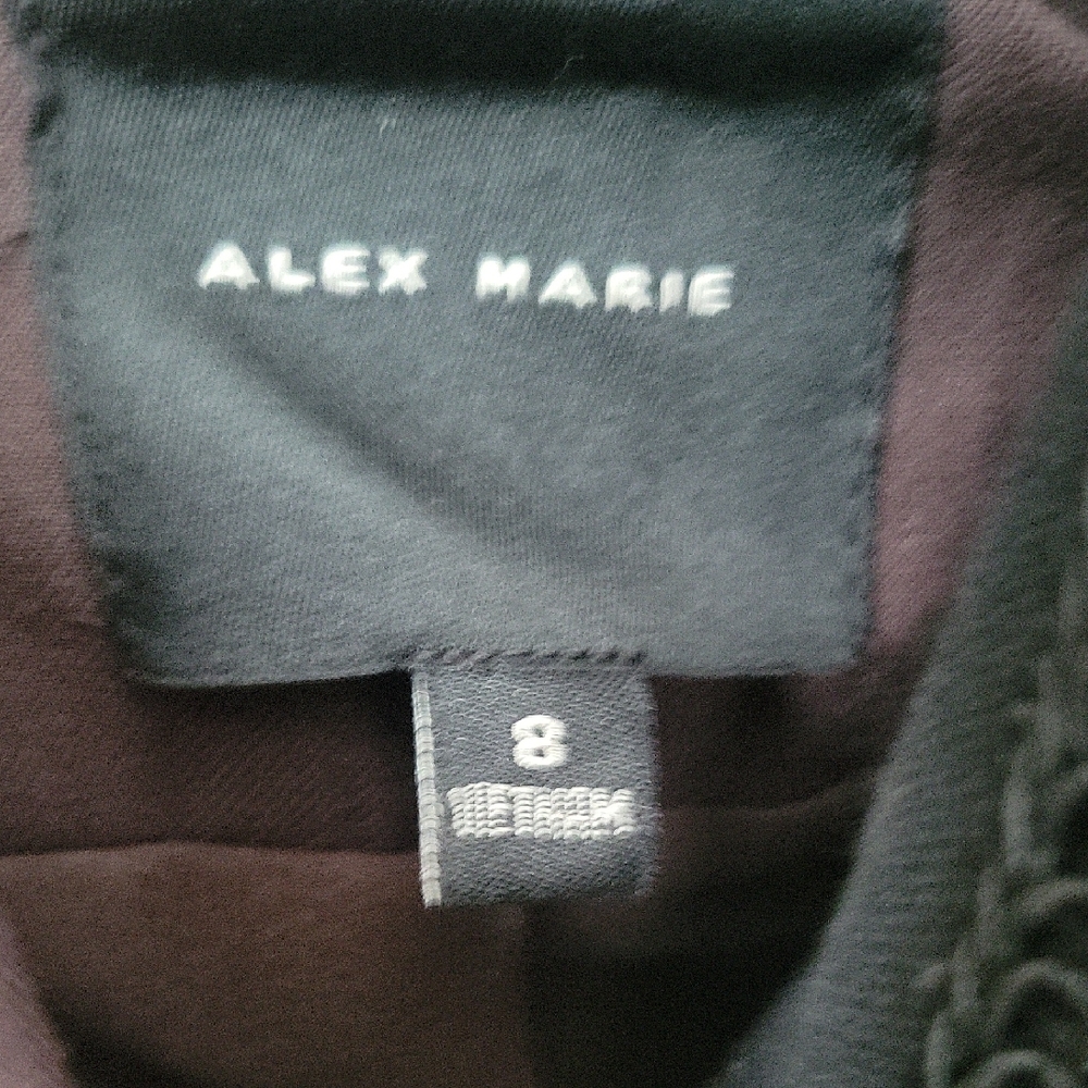 Alex Marie Brown Women's Blazer 3/4 Sleeves - Picture 2 of 4